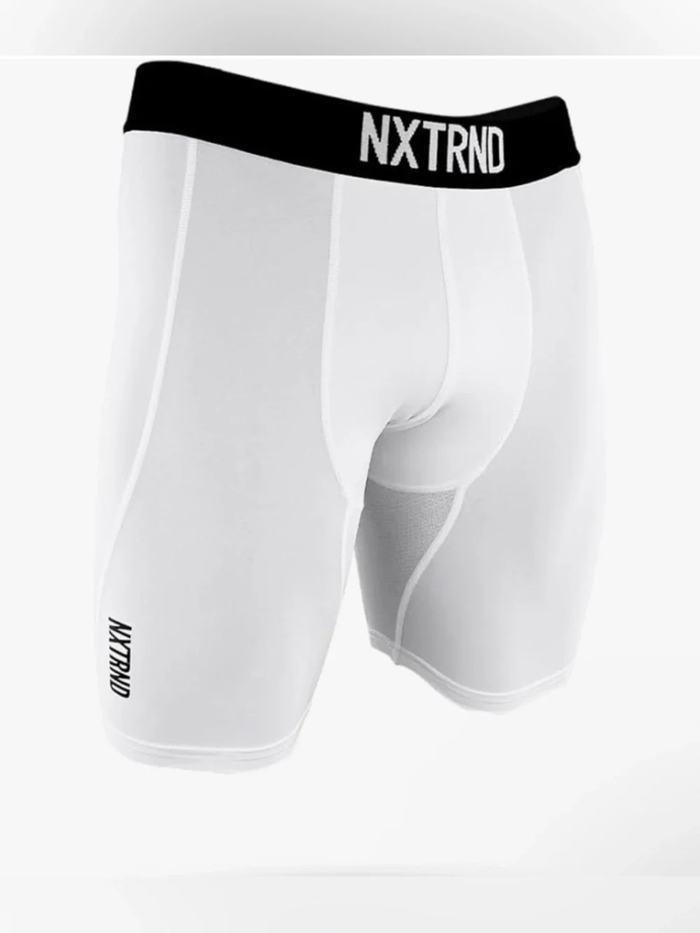 Men's White Swim Board Shorts